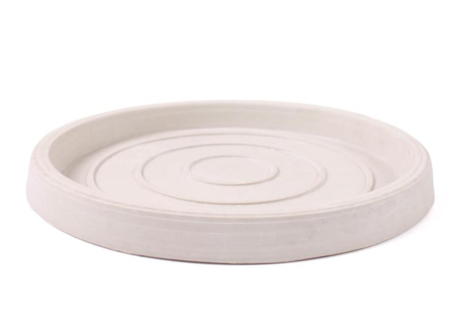 Zdjęcie: Podstawka po doniczkę 21x21x2 cm biała TIN TOURS