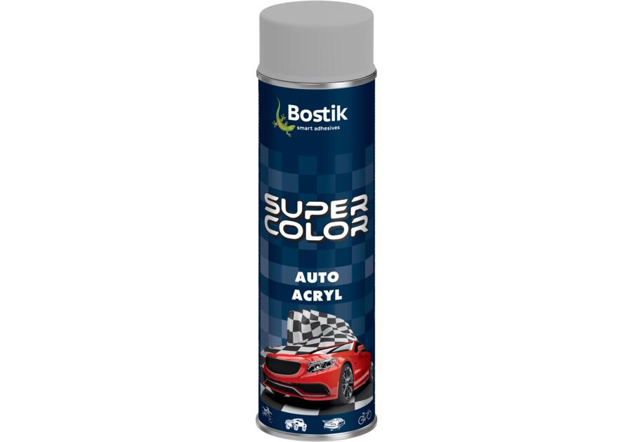 Zdjęcie: Lakier akrylowy motoryzacyjny Super Color Auto Acryl aluminium 500 ml BOSTIK