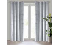 Zdjęcie: Zasłona gotowa Pierre 140x250 cm jasnoszary EUROFIRANY