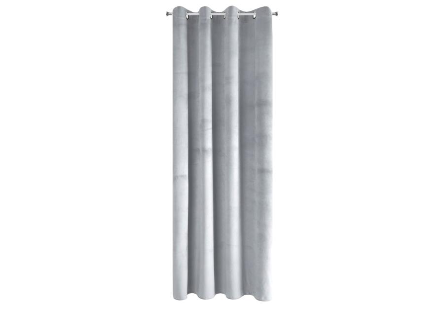 Zdjęcie: Zasłona gotowa Pierre 140x250 cm jasnoszary EUROFIRANY