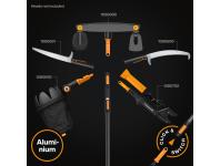 Zdjęcie: Trzonek teleskopowy aluminiowy długi rozmiar L, 220 cm - 400 cm One Click FISKARS