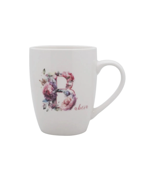 Zdjęcie: Kubek baryłka 340 ml dekoracja B jak Babcia 1 ALTOM DESIGN