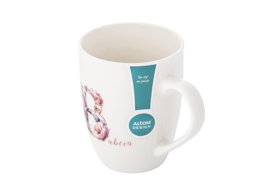 Zdjęcie: Kubek baryłka 340 ml dekoracja B jak Babcia 1 ALTOM DESIGN