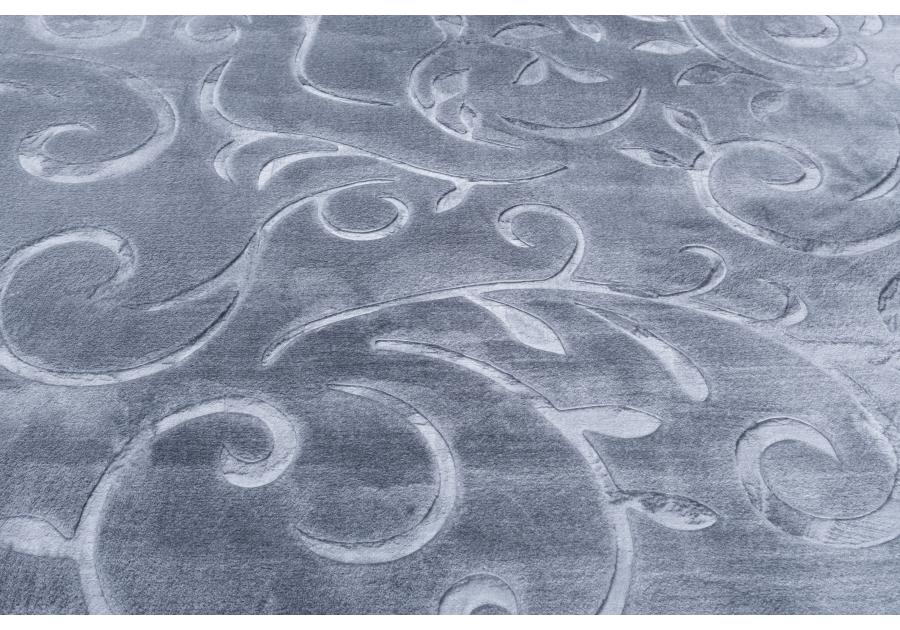 Zdjęcie: Dywan Alaska 60x100 cm liście ciemny szary MULTI-DECOR