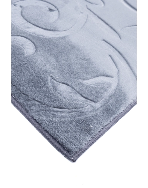 Zdjęcie: Dywan Alaska 60x100 cm liście ciemny szary MULTI-DECOR