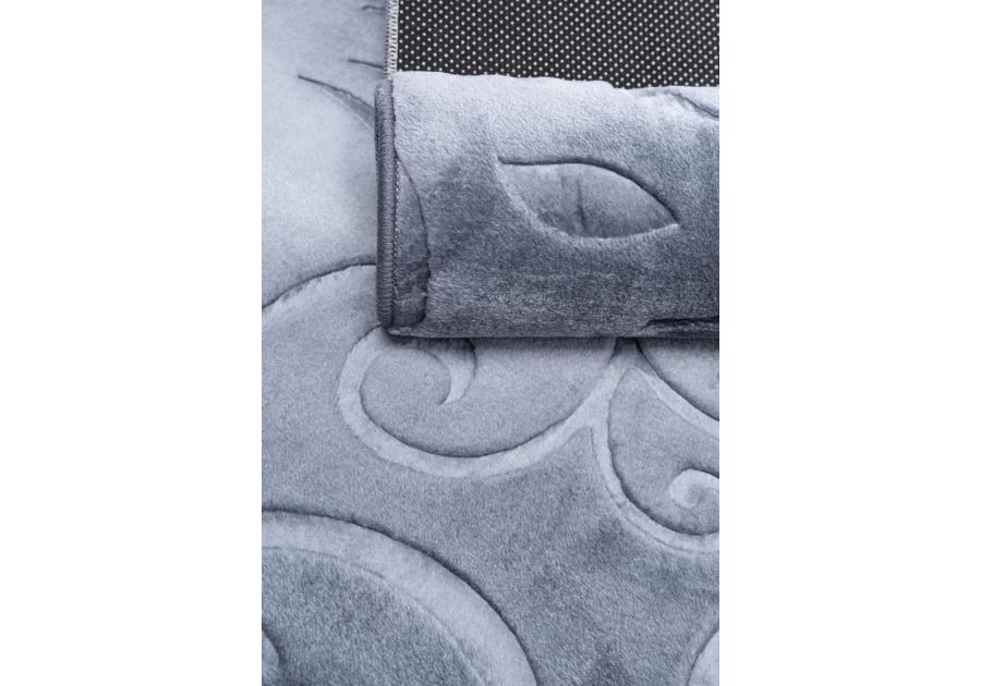 Zdjęcie: Dywan Alaska 60x100 cm liście ciemny szary MULTI-DECOR