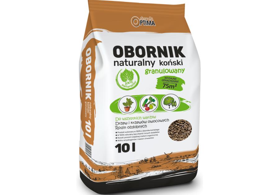 Zdjęcie: Obornik naturalny koński granulowny Optima 10L BIOVITA
