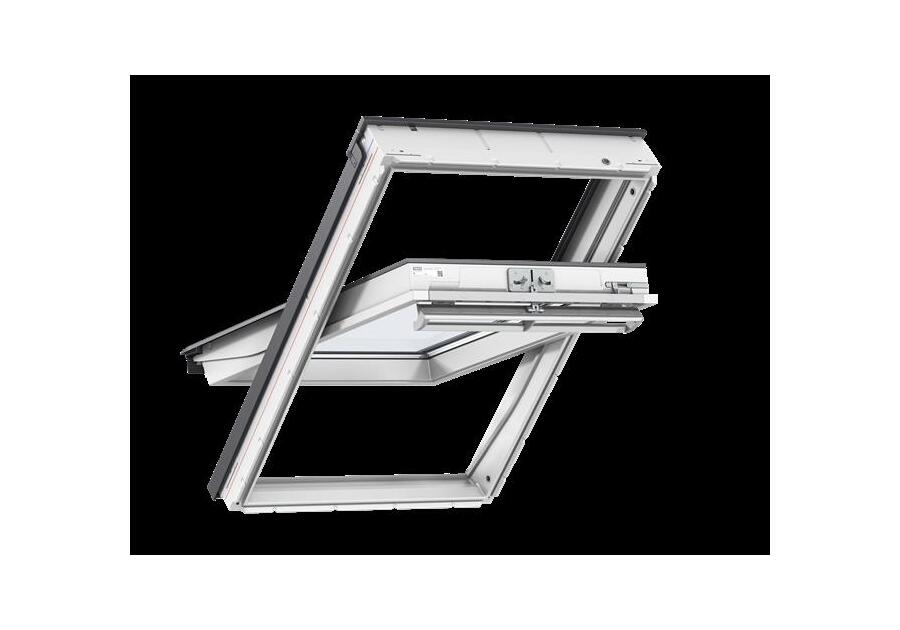 Zdjęcie: Okno GGU 0066 drewniano-poliuretanowe otwierane u góry, 114x140 cm VELUX