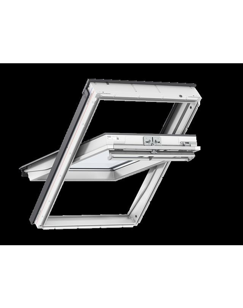 Zdjęcie: Okno GGU 0066 drewniano-poliuretanowe otwierane u góry, 114x140 cm VELUX