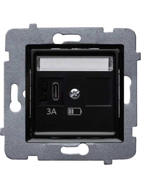 Zdjęcie: Ładowarka ścienna Rosa USB C bez ramki POLMARK