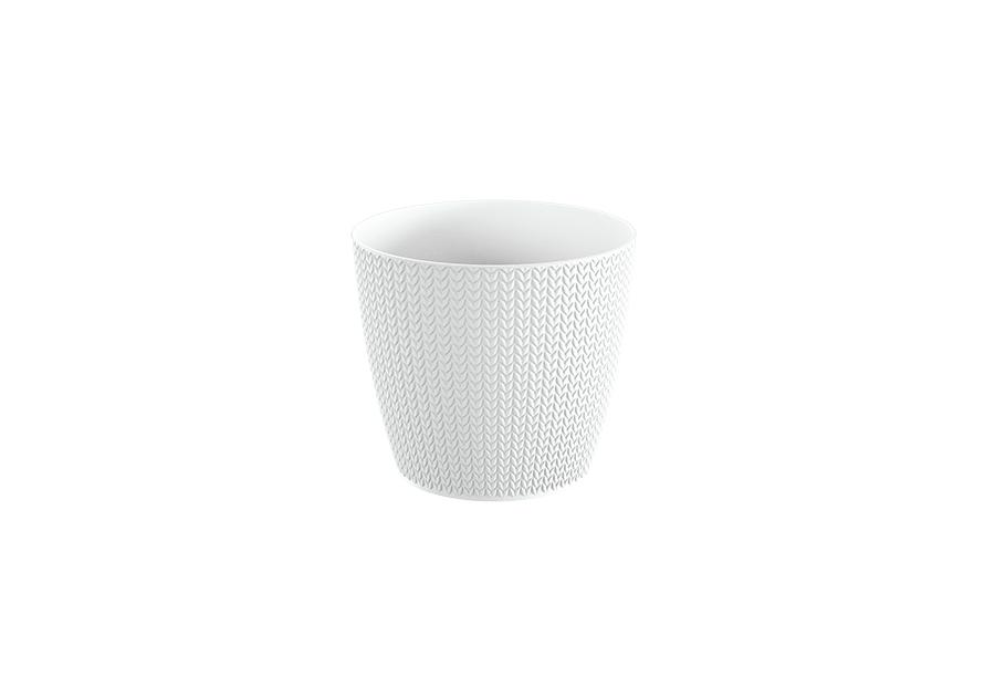 Zdjęcie: Doniczka Wheaty biały 26 cm PROPERPLAST