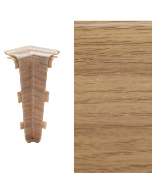 Zdjęcie: Narożnik wewnętrzny do listwy Lars 1 szt. dąb złoty ARBITON