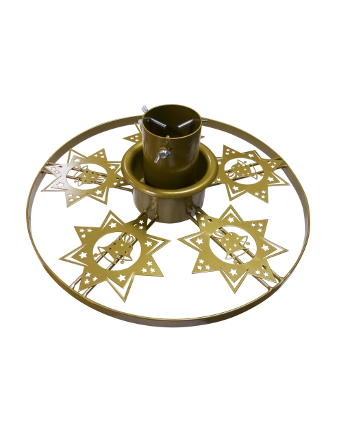 Zdjęcie: Stojak pod choinkę Gwiazdki złoty SŁAWEX