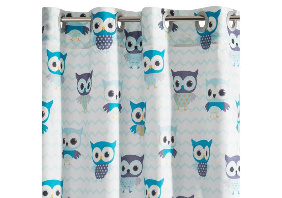 Zdjęcie: Zasłona gotowa Merry 140x250 cm biały EUROFIRANY