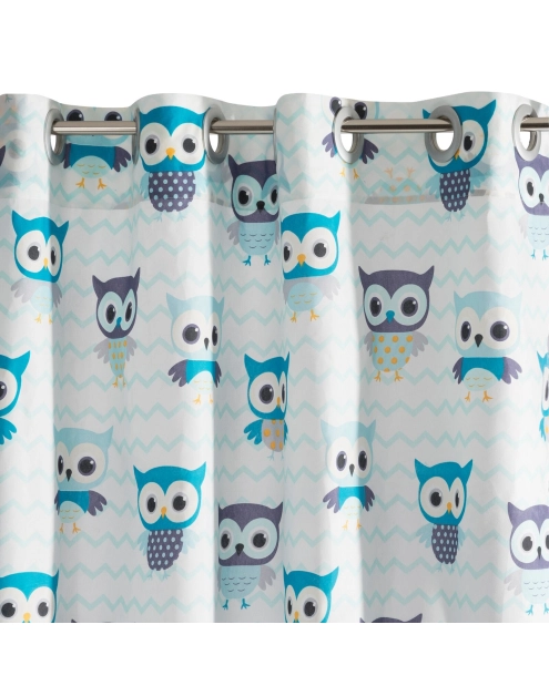 Zdjęcie: Zasłona gotowa Merry 140x250 cm biały EUROFIRANY