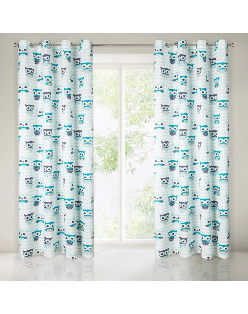 Zdjęcie: Zasłona gotowa Merry 140x250 cm biały EUROFIRANY