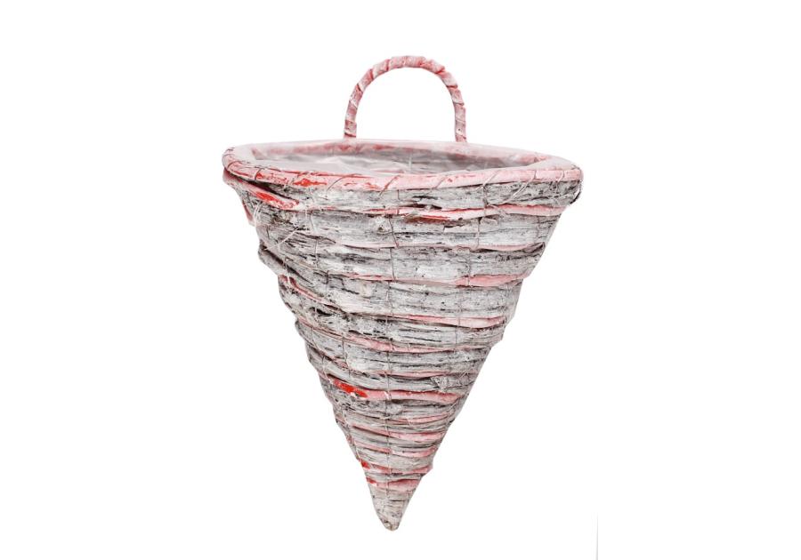 Zdjęcie: Kosz zawieszany na ścianie 30x21x33/40 h cm TIN TOURS