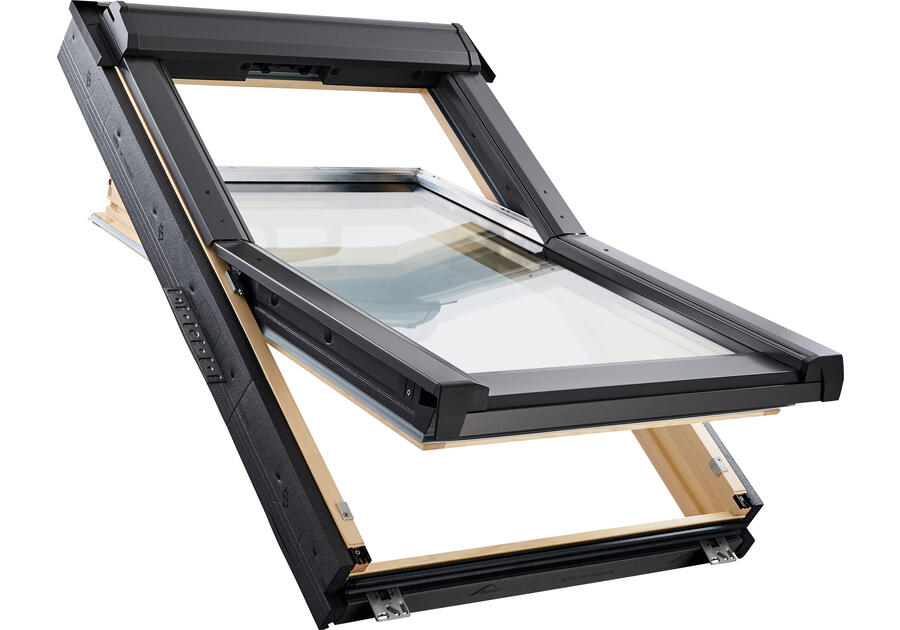 Zdjęcie: Okno obrotowe  RotoQ-4 3C P5, drewno, 78/118  z Termo-blokiem WD