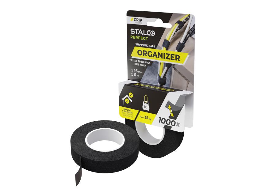 Zdjęcie: Taśma spinająca rzepowa 16 mm x 5 m STALCO PERFECT