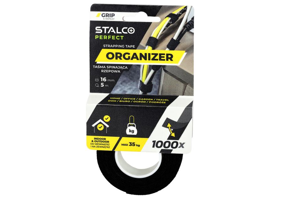 Zdjęcie: Taśma spinająca rzepowa 16 mm x 5 m STALCO PERFECT