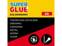 Zdjęcie: Klej sekundowy Super Glue gel control 3 g SOUDAL