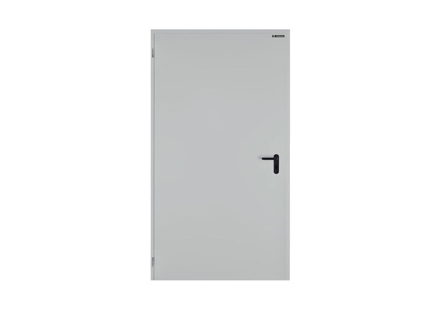 Zdjęcie: Drzwi Wewnętrzne Technical 40 kolor RAL 7035, 860x2045 grubość 40 mm prawe na zewnątrz WIŚNIOWSKI