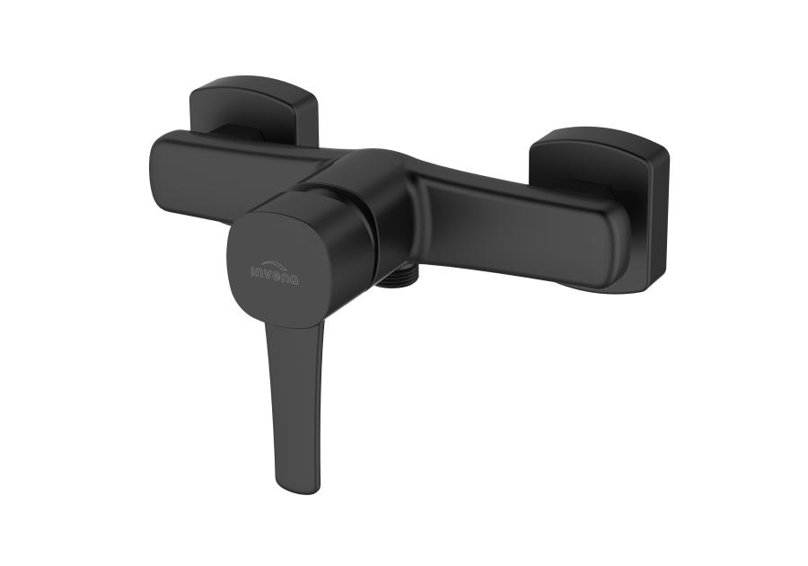 Zdjęcie: Bateria natryskowa Glamour czarna INVENA