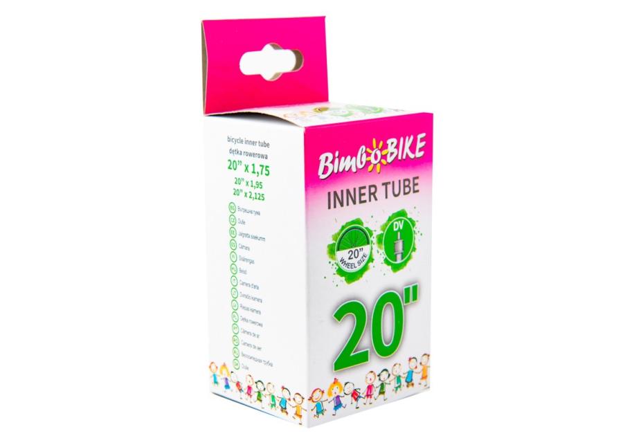 Zdjęcie: Dętka rowerowa z wentylem Dunlop 20 BOTTARI