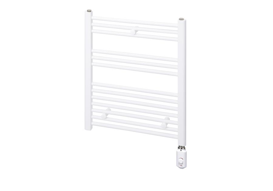 Zdjęcie: Grzejnik łazienkowy elektryczny Elektra 680x550 mm biały ALPLAST