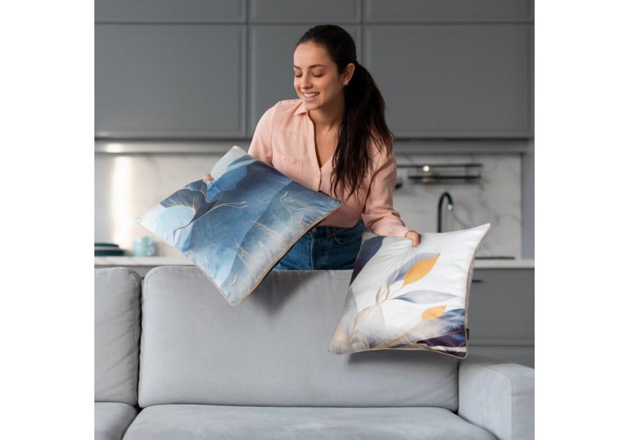 Zdjęcie: Poszewka 160 biała 45 x 45 cm Velvet EUROFIRANY