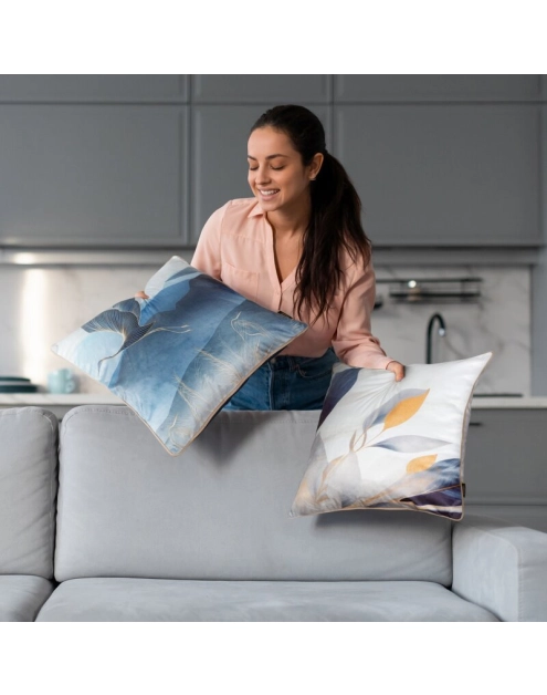 Zdjęcie: Poszewka 160 biała 45 x 45 cm Velvet EUROFIRANY