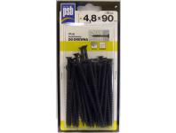 Zdjęcie: Wkręt fosfatowany do drewna 4,8x90 mm - 35 szt. SILA