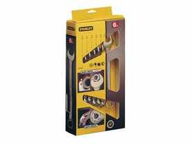 Klucz oczkowo-płaski 6 szt. 10-17 mm STANLEY