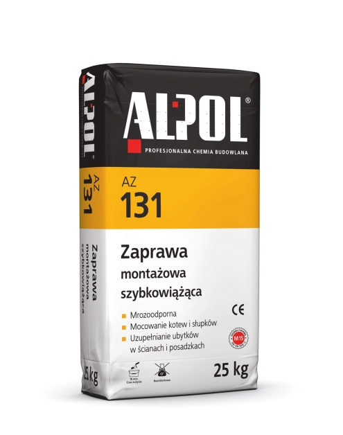 Zdjęcie: Zaprawa montażowa 25 kg AZ131 ALPOL