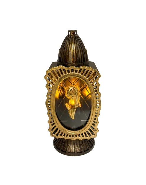 Zdjęcie: Znicz Kapliczka z Maryjką wkład LED SANTA MAROZZA