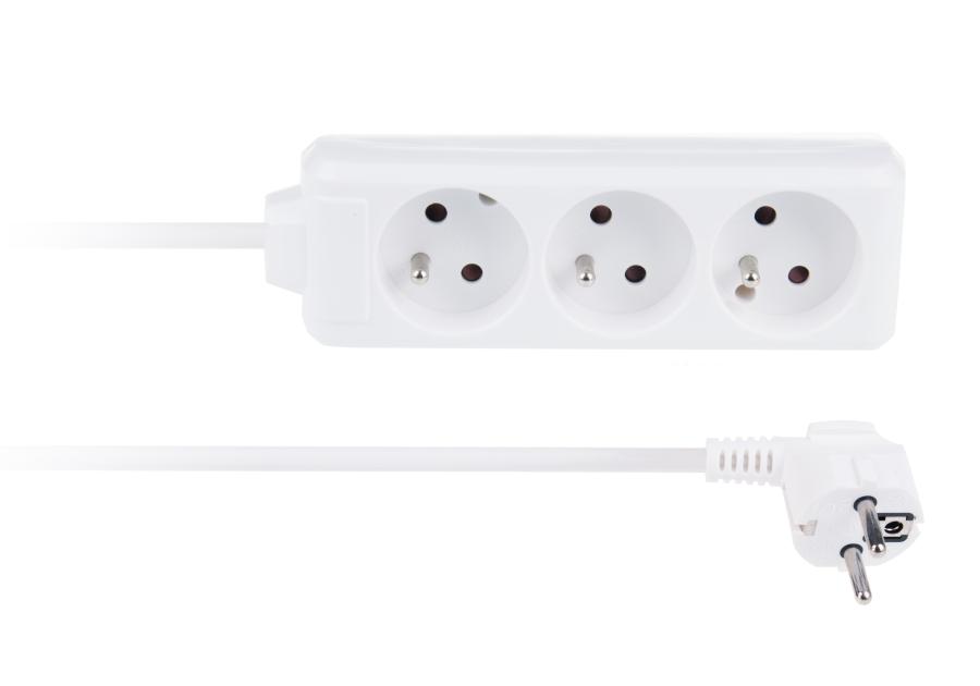 Zdjęcie: Przedłużacz 1,5 mb 3GN+0 3x1,0mm 10A IP20 LB0080-1,5 LIBOX