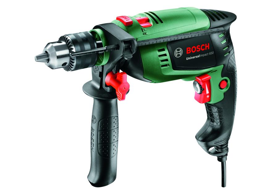 Zdjęcie: Wiertarka udarowa sieciowa 701 W UniversalImpact 650 BOSCH