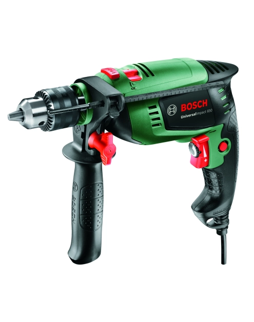 Zdjęcie: Wiertarka udarowa sieciowa 701 W UniversalImpact 650 BOSCH