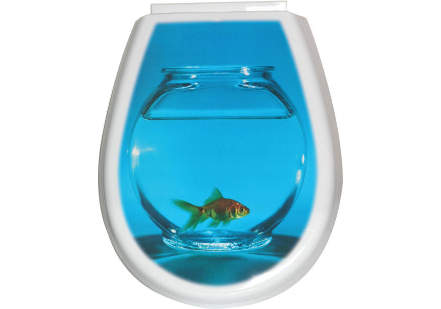 Zdjęcie: Deska sedesowa Lilia foto ryba BISK