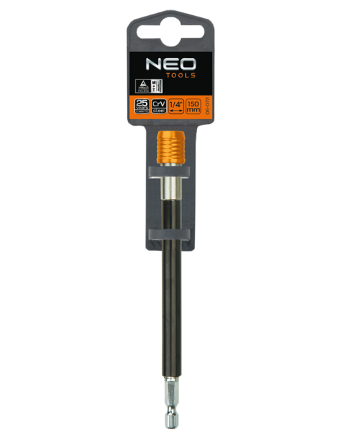 Zdjęcie: Uchwyt do końcówek, 1/4", 150 mm NEO