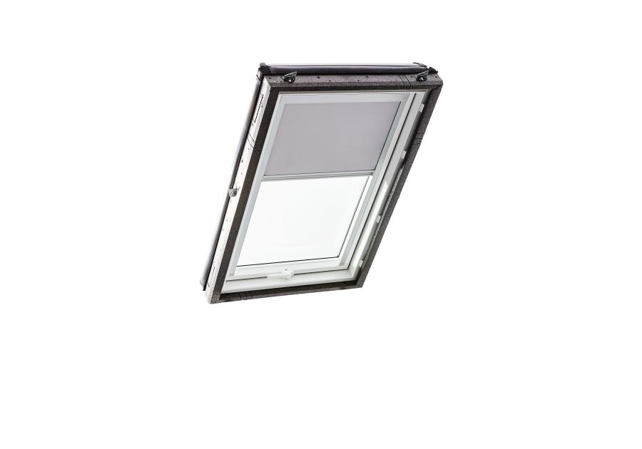 Zdjęcie: Roleta zaciemniająca do okien Designo R4/R7, 074/118, manualna ROTO