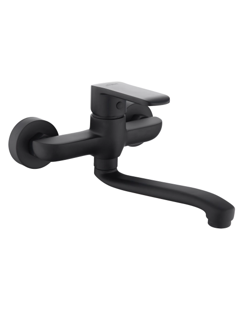 Zdjęcie: Bateria zlewozmywakowa Siros czarna INVENA