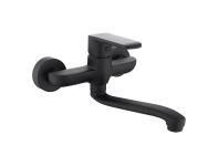 Zdjęcie: Bateria zlewozmywakowa Siros czarna INVENA