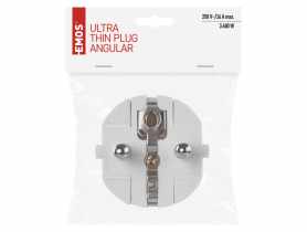 Wtyczka prosta biała EMOS