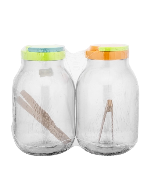 Zdjęcie: Słoik 3000 ml + zakrętka plastikowa fi 100 + szczypce drewniane SEZON