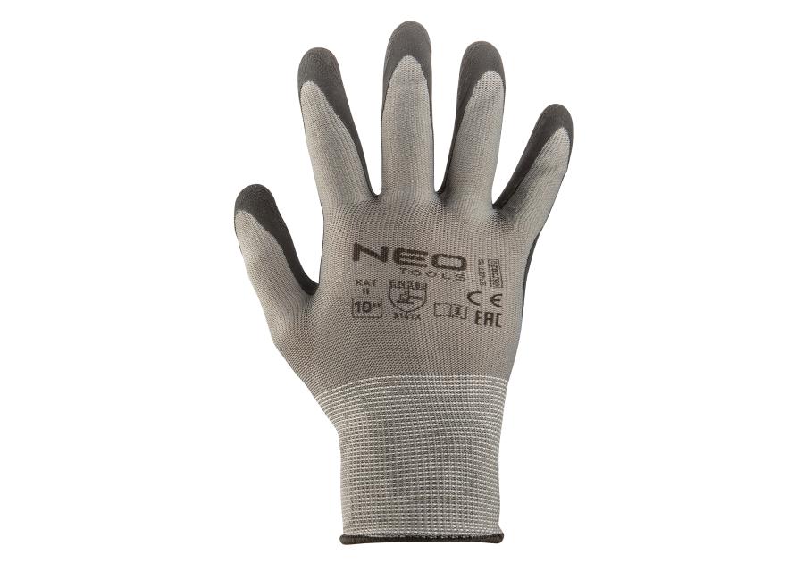 Zdjęcie: Rękawice robocze, poliester, pokryty  latexem foam 3141X, rozmiar 8 NEO