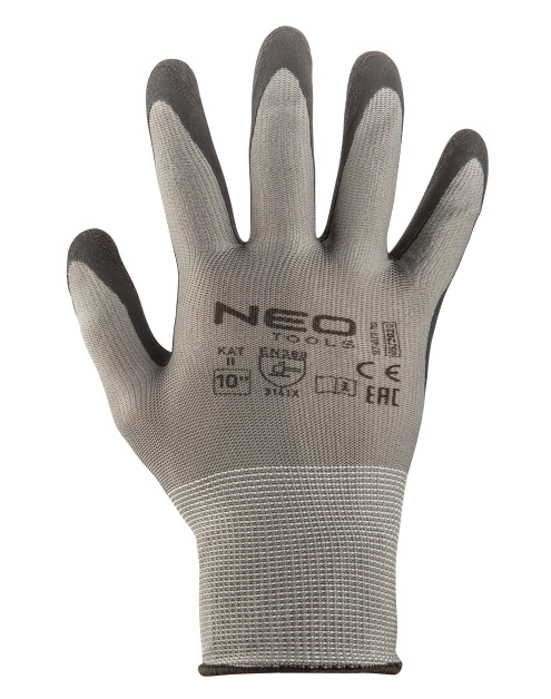 Zdjęcie: Rękawice robocze, poliester, pokryty  latexem foam 3141X, rozmiar 8 NEO