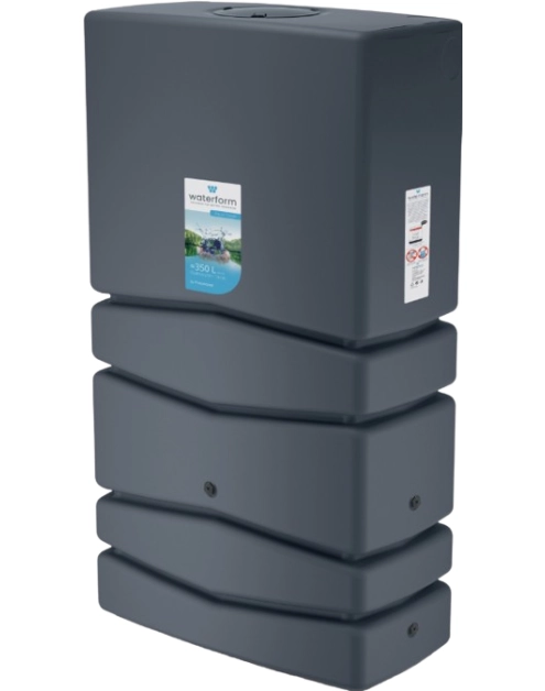 Zdjęcie: Zbiornik na deszczówkę Aqua Tower 350 L antracytowy PROSPERPLAST