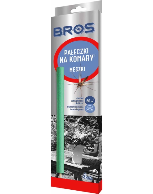 Zdjęcie: Pałeczki przeciw komarom 4 szt. BROS