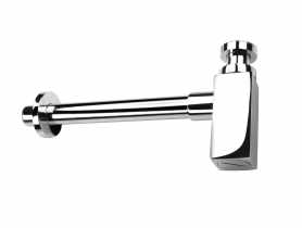 Syfon do umywalki kwadratowy chrom DEANTE